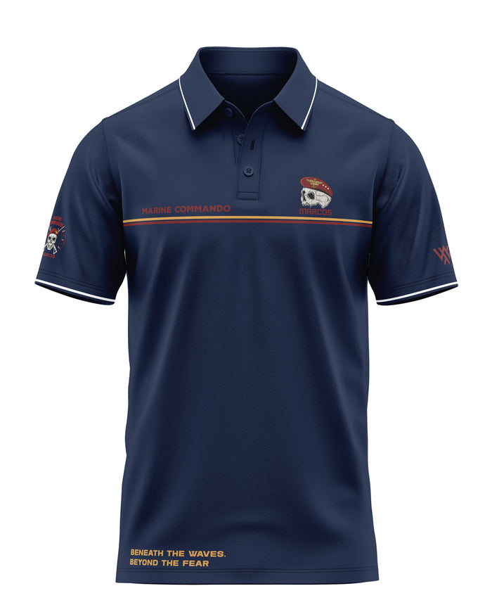 Marine Commando Marcos Prime Polo T-Shirt