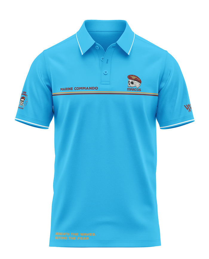 Marine Commando Marcos Prime Polo T-Shirt