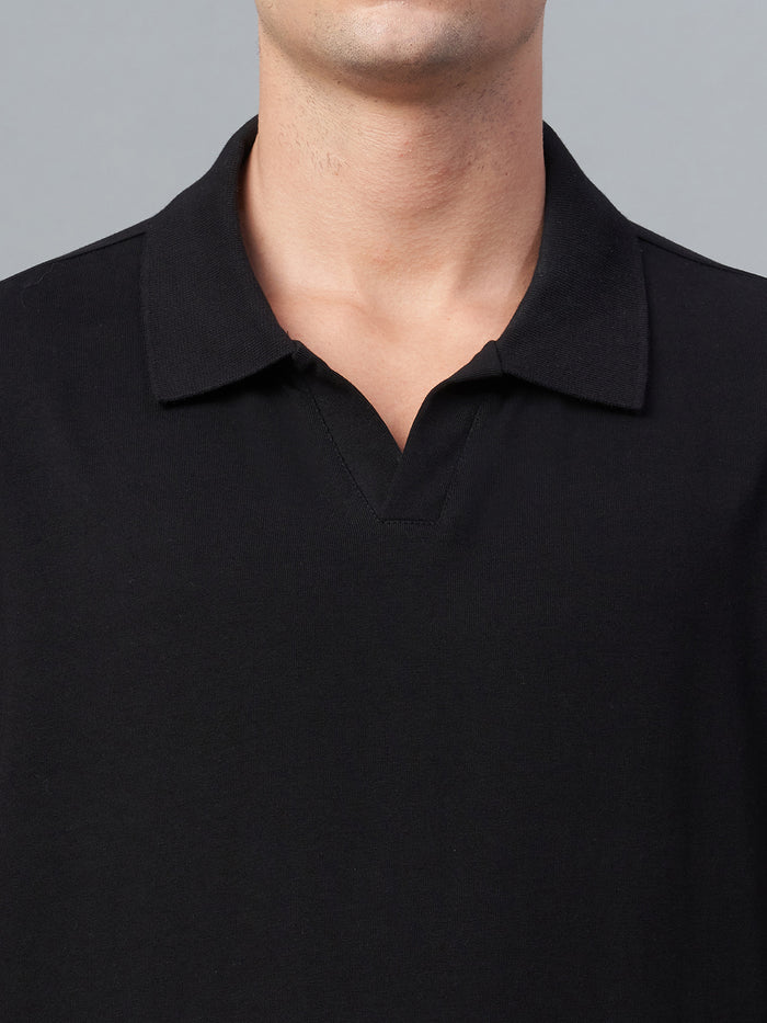 Men's 100% Cotton Relax Fit Tshirt Black