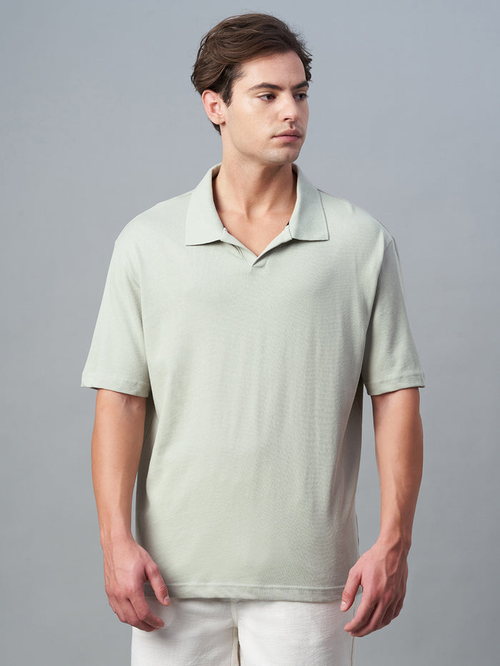 Men's 100% Cotton Relax Fit Tshirt Grey
