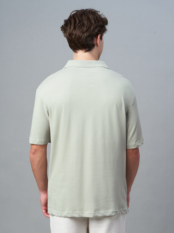 Men's 100% Cotton Relax Fit Tshirt Grey