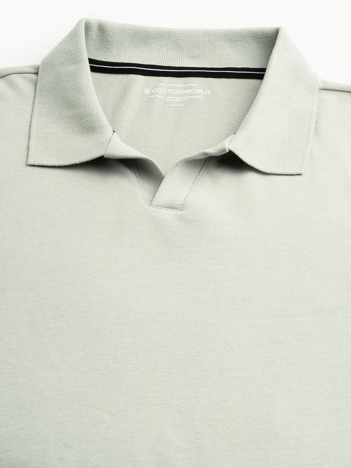 Men's 100% Cotton Relax Fit Tshirt Grey