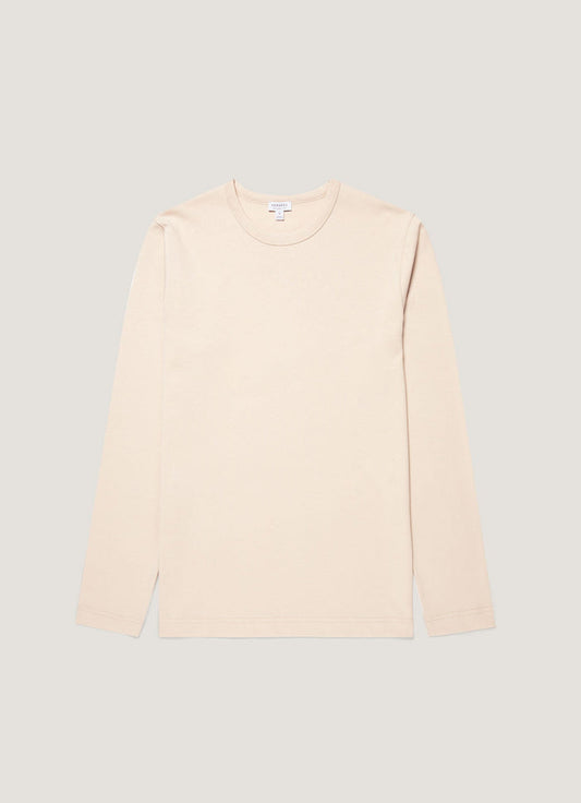 Men's Long Sleeve Heavyweight Classic T-shirt in Swansdown