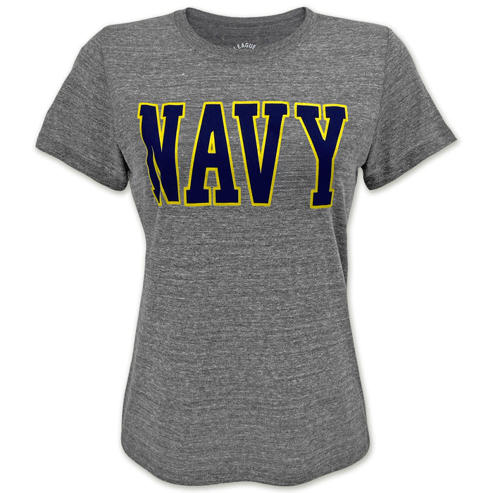 Navy Ladies Intramural Classic T-Shirt (Grey)