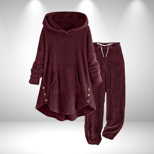 Neralisse -  Ensemble Tunique Lounge Ultra-Douillet au Style Cocooning Hivernal