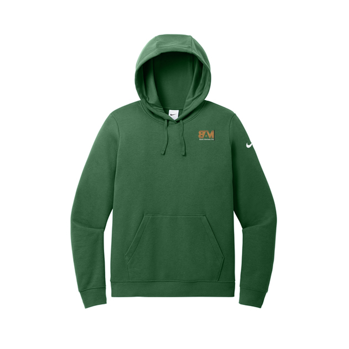 Nike Women's Club Fleece Sleeve Swoosh Pullover Hoodie