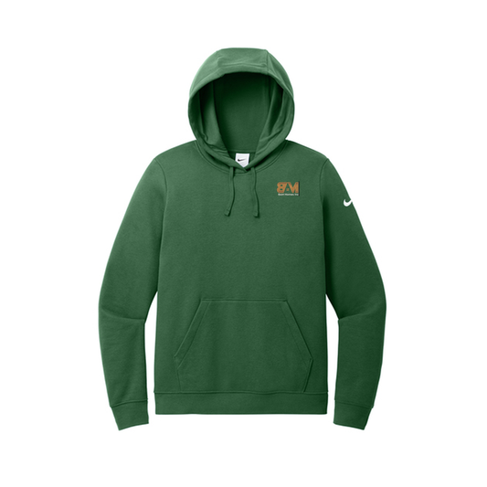 Nike Women's Club Fleece Sleeve Swoosh Pullover Hoodie