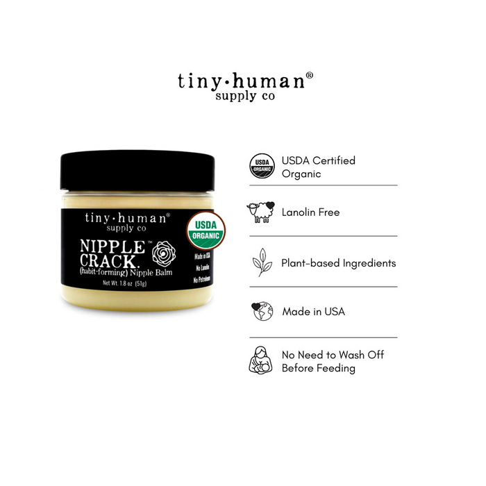 Nipple Crack Organic Nipple Balm