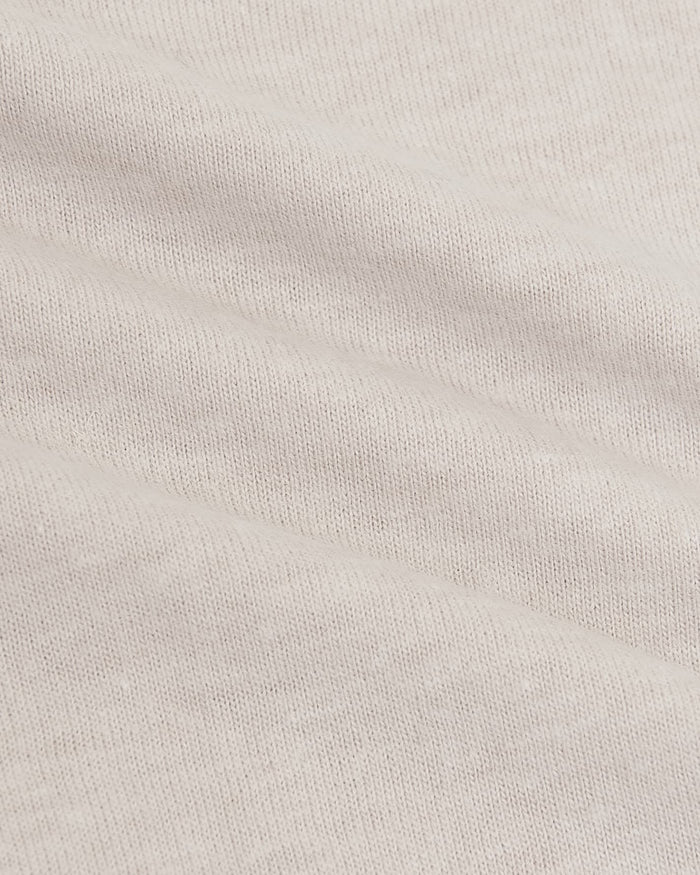 Close-up of beige fabric texture