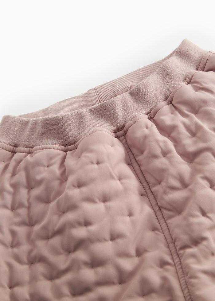 Pink thermal pants for children
