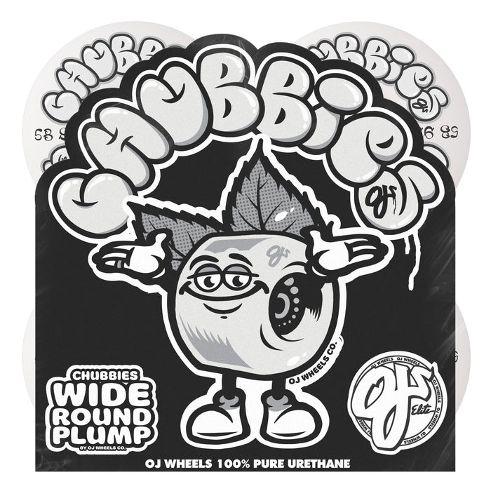 OJ Chubbies Throw Ups 58mm 99a Skateboard Wheels