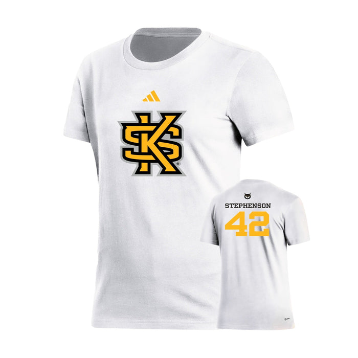 Omari Stephenson : Women's Fresh Short Sleeve Tee  - White