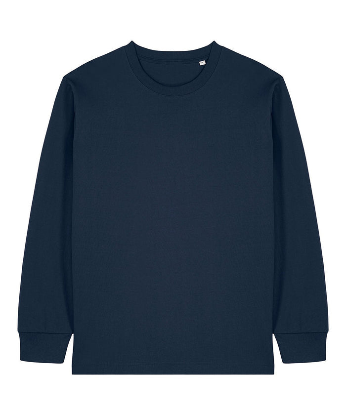 Organic Heavyweight Relaxed Long Sleeve T-shirt: Unisex - Bascora