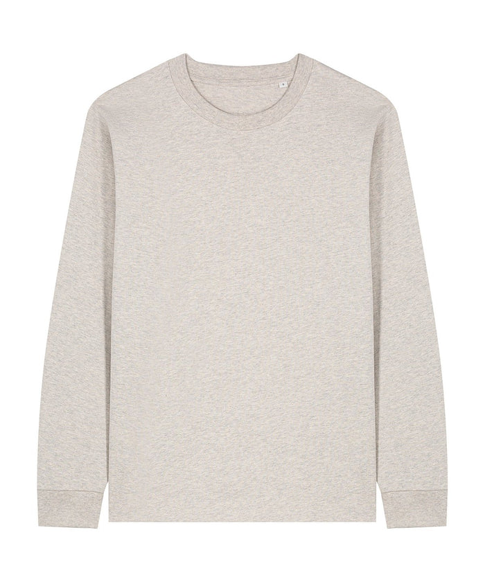 Organic Heavyweight Relaxed Long Sleeve T-shirt: Unisex - Bascora