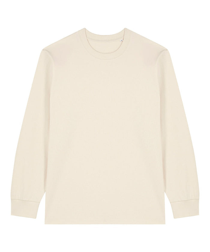 Organic Heavyweight Relaxed Long Sleeve T-shirt: Unisex - Bascora