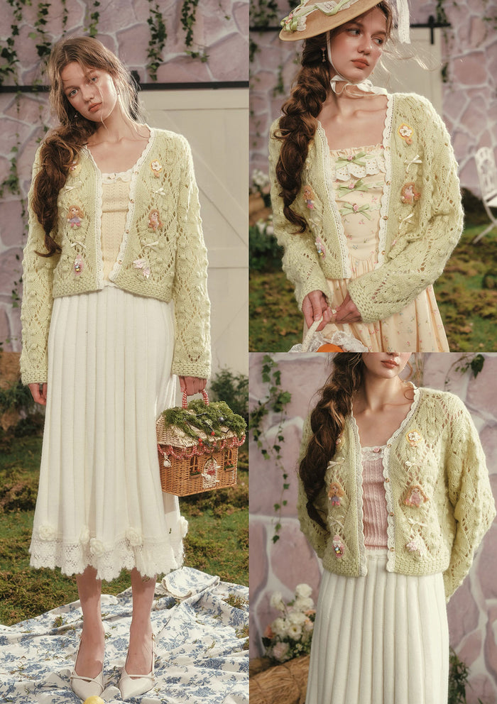 Perfume Dollhouse Knit Cardigan