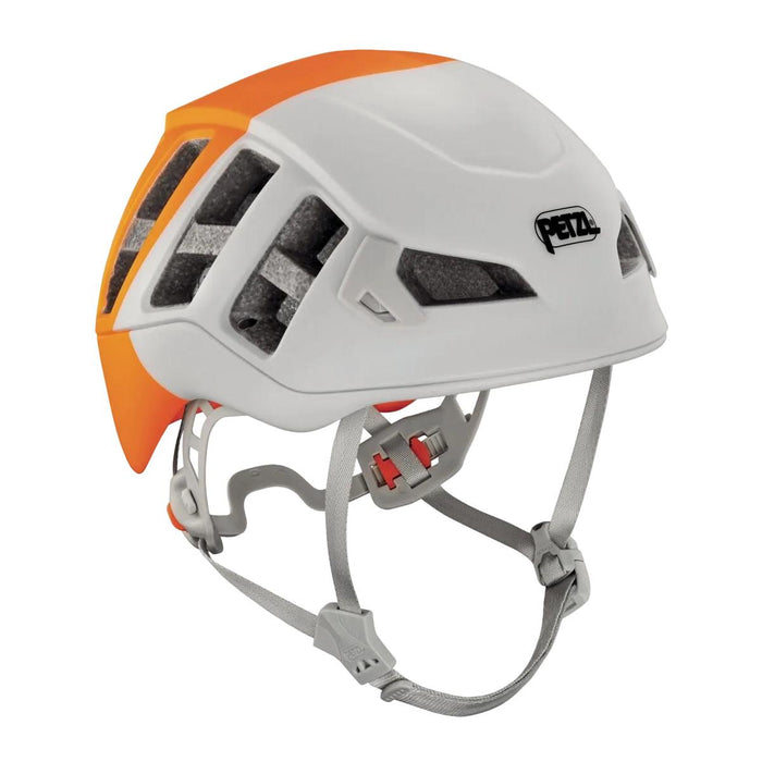 PETZL METEOR HELMET WHITE/ORANGE