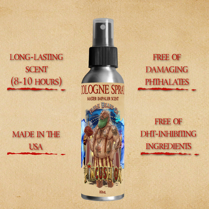 Pincushion - Cologne - Big Top Timberwood, Caramelized Maple Ember, Shadowed Bergamot