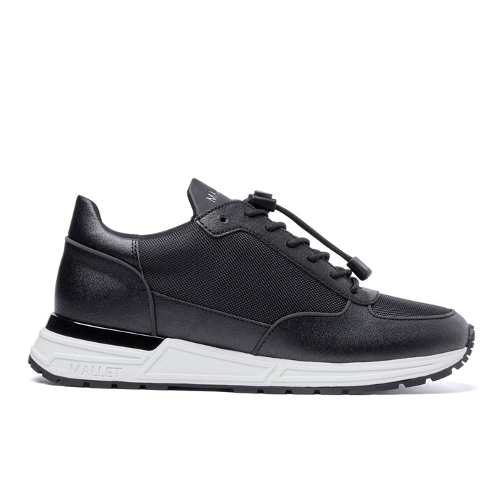 Mallet London Popham Lite Ballistic Black Mens Trainers