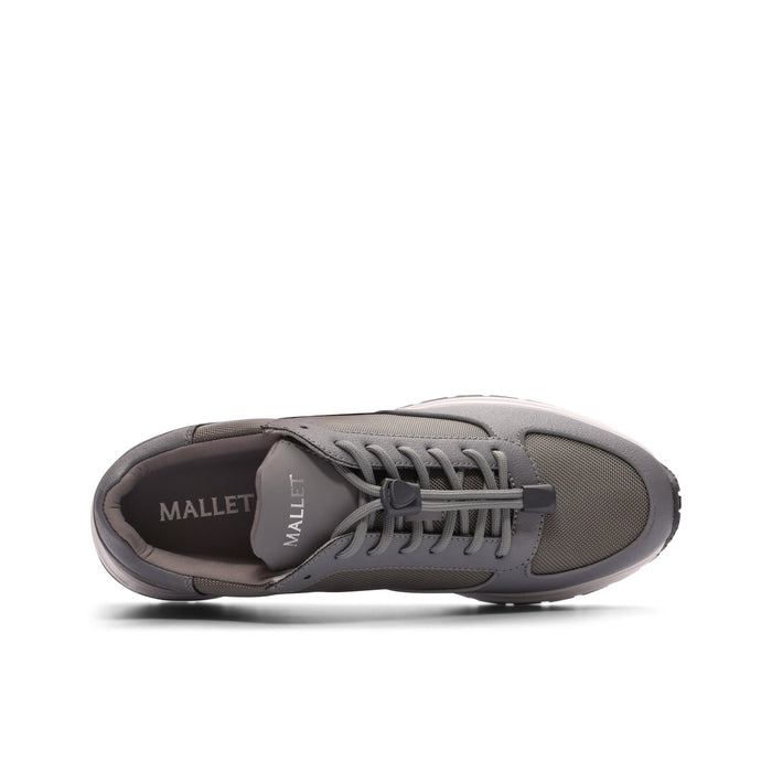 Mallet London Popham Lite Ballistic Grey Mens Trainers