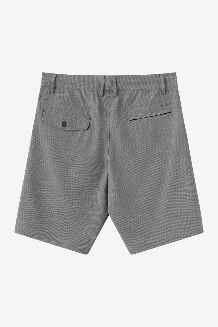 O’Neill Portola Slub Check 20 Hybrid Shorts back view
