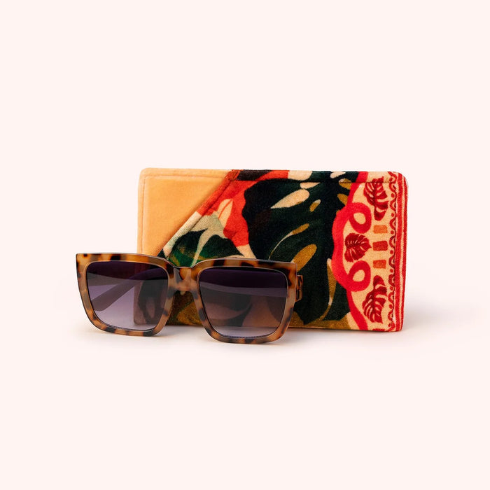 Powder Velvet Sunglasses Pouch