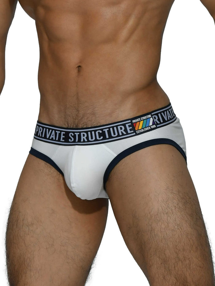 Pride Mini Brief - Loadful White - | Private Structure - | MAD Lifestyle