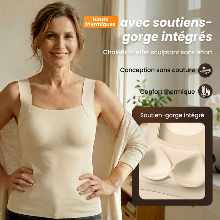 Primrose - Débardeur Thermique Femme avec Soutien Intégré