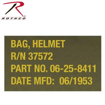 Printed Flyers Helmet Bag