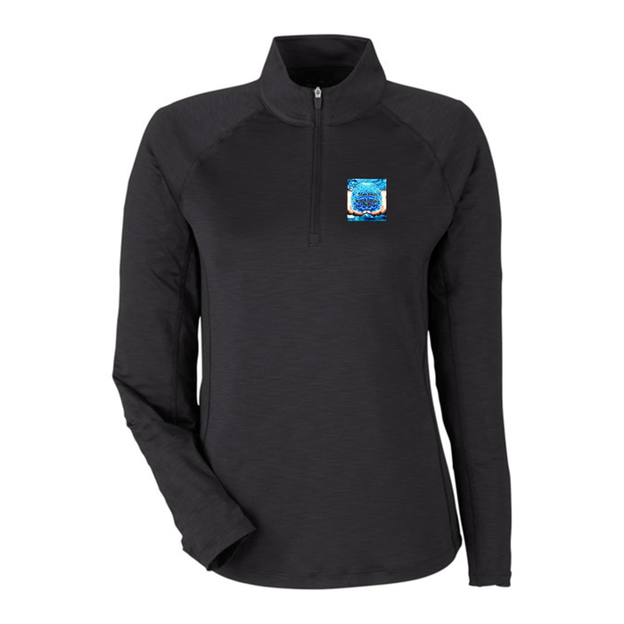 Puma Golf Ladies' You-V Quarter-Zip, Full Color