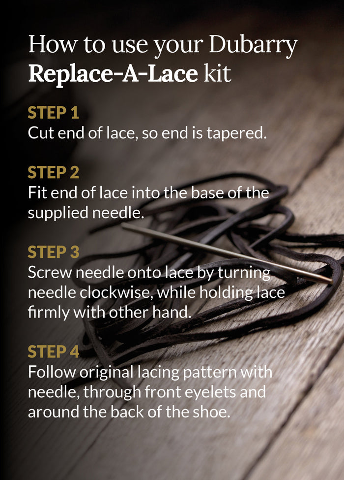 Replace -a-lace Kit - Mahogany