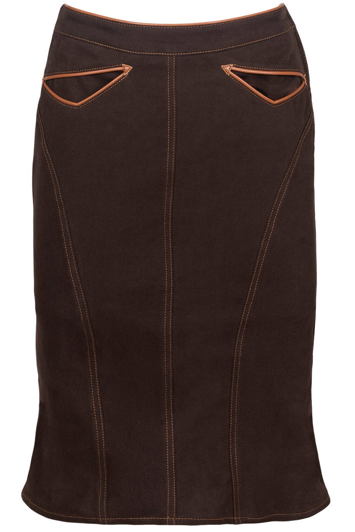 RESPONSE Jeffrey Campbell Skirt Brown _hover