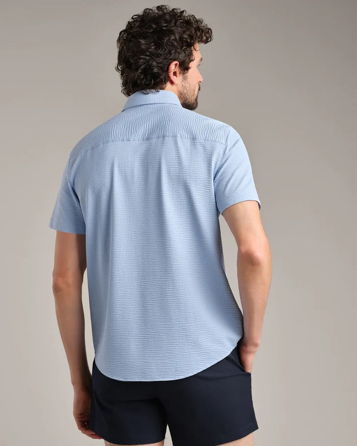 Rhone - Commuter® Seersucker Short Sleeve Button Down