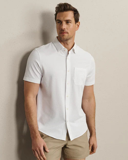 Rhone - Commuter® Seersucker Short Sleeve Button Down