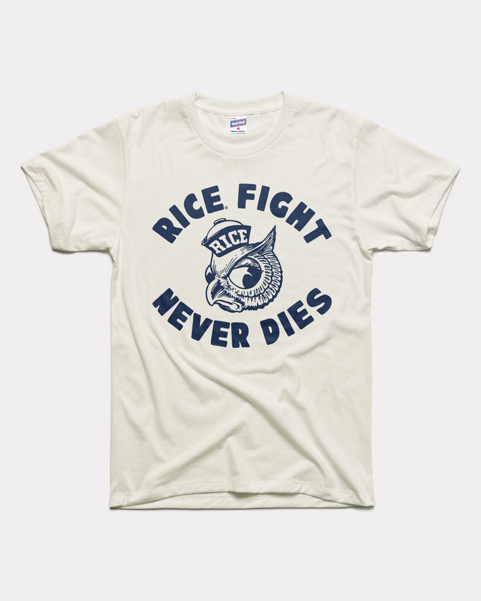 White Rice Owls Fight Vintage T-Shirt