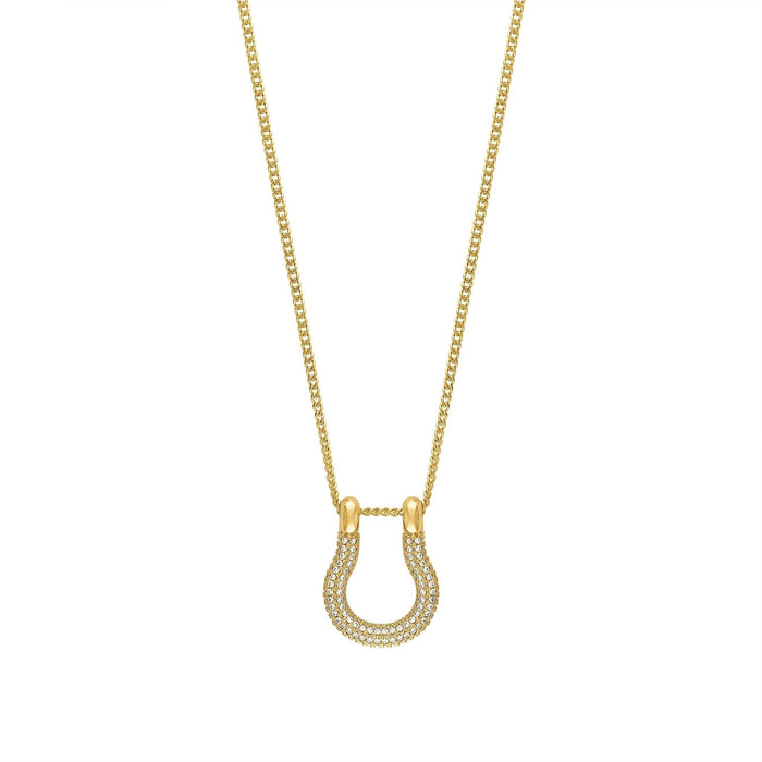 Romi Pave Necklace - BTK COLLECTIONS