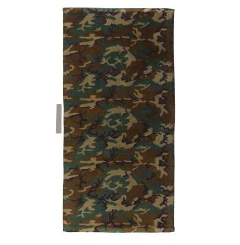 Rothco Woodland Camo Beach Towel