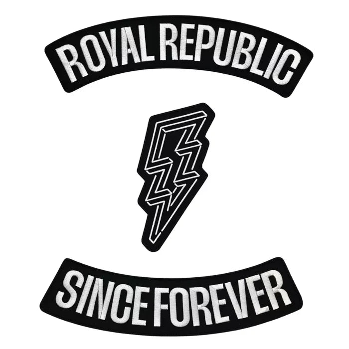 ROYAL REPUBLIC - Since Forever Backpatch-Set