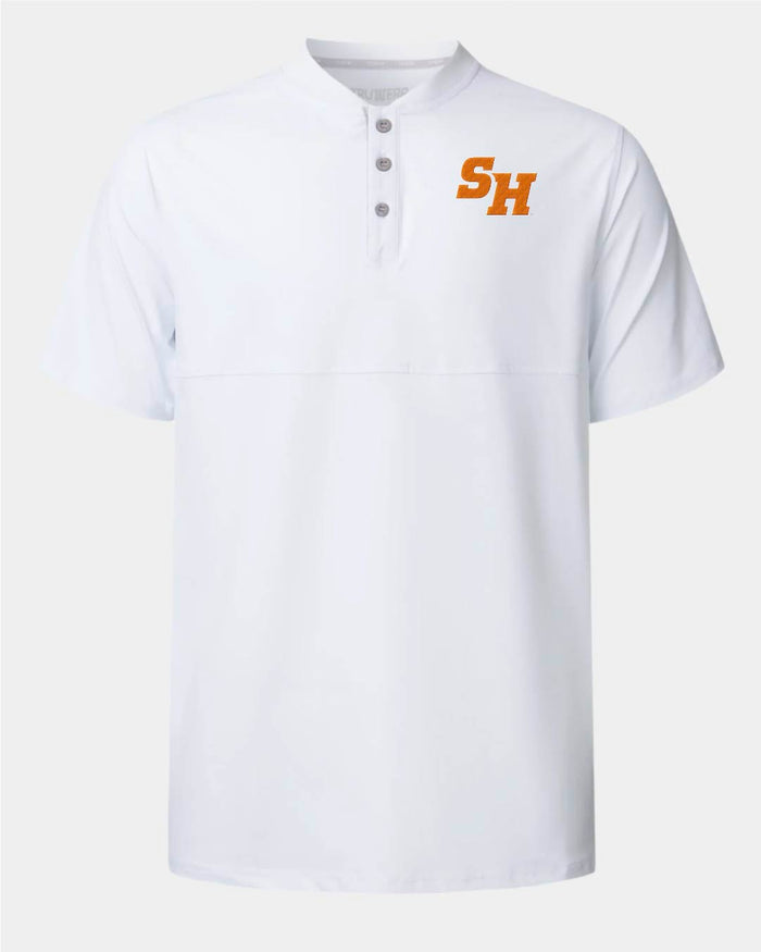 Sam Houston Crown Blade Polo White