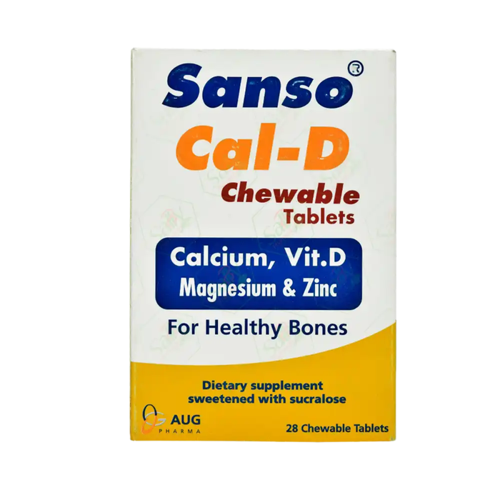 Sanso Cal-D 28 Chewable Tablets