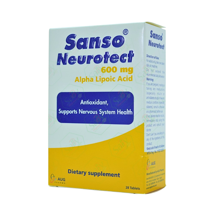 Sanso Neurotect 600 mg 28 Tablets