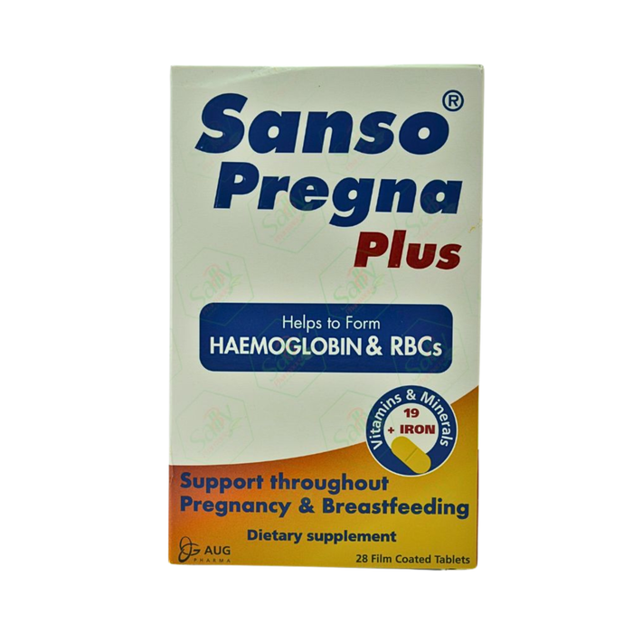Sanso Pregna Plus 28 Film Coated Tablets