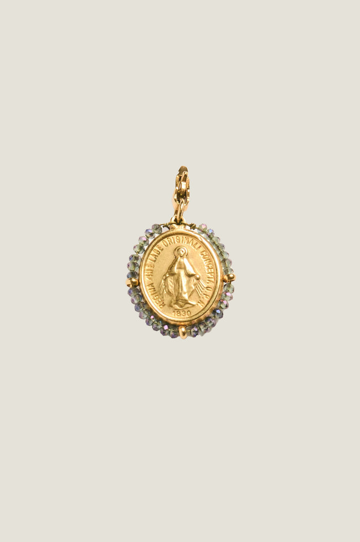 Santa Maria Charm | Gold/Shiny Purple