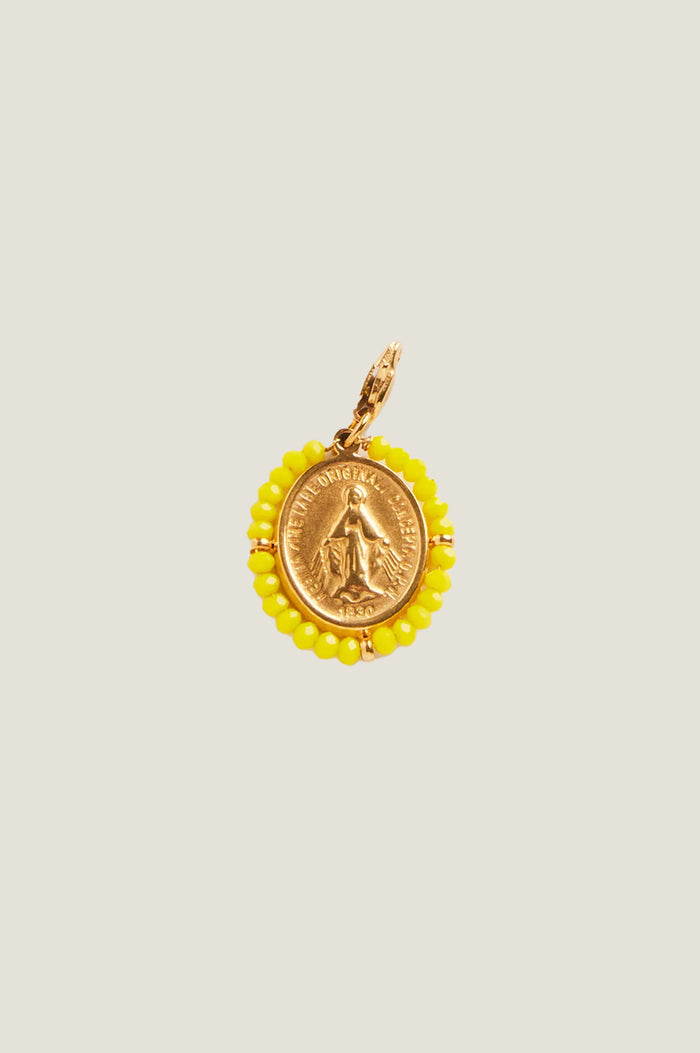 Santa Maria Charm | Gold/Yellow