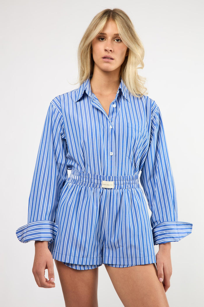 Seaside Top Blue