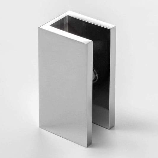 SHOWER SCREEN GLASS U BRACKET SQUARE 12MM GLASS - Image 3