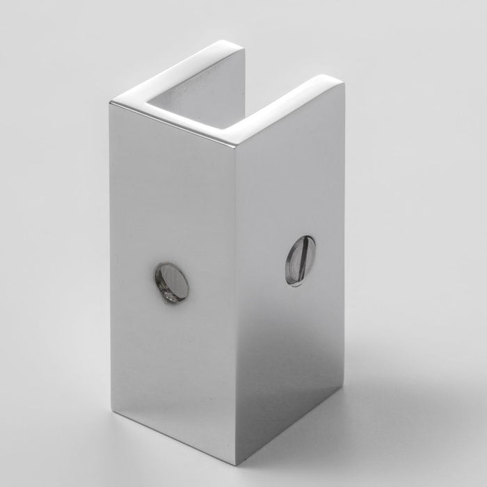 SHOWER SCREEN GLASS U BRACKET SQUARE 12MM GLASS - Image 4