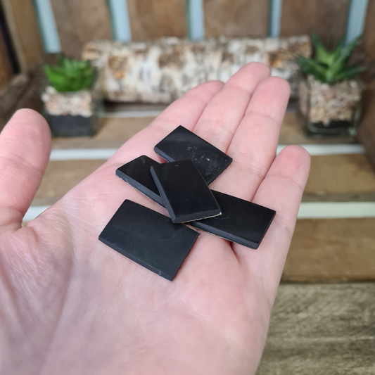 Earthstore® Shungite - Phone EMF Protection Plate Stickers (2 Shapes)
