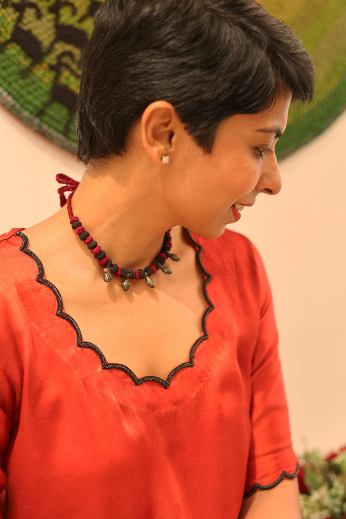 Silk kurta set