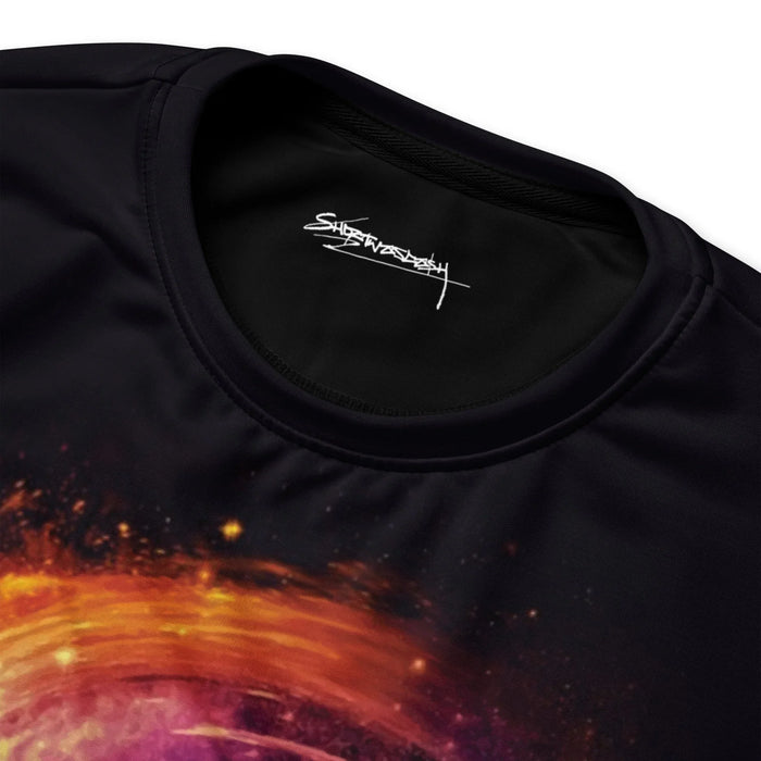 Space Wave Sweatshirt in Interstellar Nebula Midnight. OEKO-TEX® 100, REACH Compliant, GRS Certified.